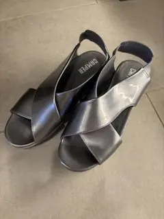 値下げ！CAMPER シルバー コンフォートサンダル