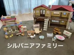 シルバニアファミリー　赤い屋根の大きなお家　幼稚園　セット売り