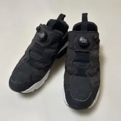 Reebok リーボック　インスタポンプフューリー ブラック　黒　23.5cm
