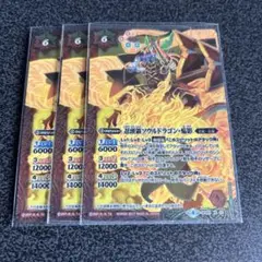 忍頭領ソルルドラゴン・焰影3枚セット