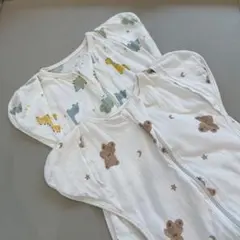 メッシュスワドル　Lサイズ　2枚セット　手出しタイプ