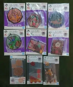 一番くじ　エヴァンゲリオン　ヤマト作戦！　ラバーコレクション　アクリルスタンド