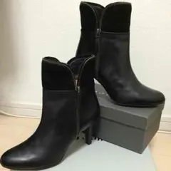 トップジップショートブーツ