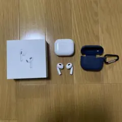 H*n様 AirPods本体 ホワイト シリコンケース付き