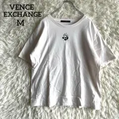 ヴァンスエクスチェンジ◇ミッキー 刺繍 半袖 Tシャツ 白 キャラクター Mのサムネイル