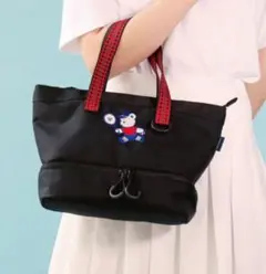 新品！ファミリア ダンロップ　2段式保冷ミニトートバッグ