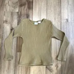 ZARAのリブ編み長袖トップス92㎝