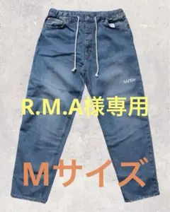 SAPEur SKATE PANTS MK3 Bleach indigo M