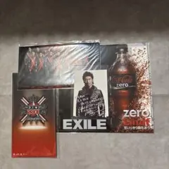 EXILE サイン入りクリアファイル
