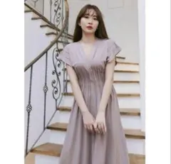 herlipto】Riviera Double Bow Dress ライラック - メルカリ