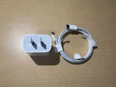 Apple純正 20W充電器 + USB-C to USB-Cケーブル