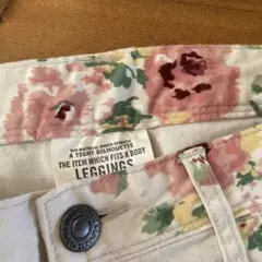 ローリーズファーム　花柄レギンスパンツ　サイズL