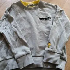 PEANUTS スヌーピー トレーナー 130cm グレー140㌢２点セット