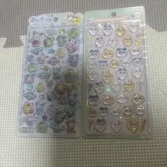 シール　ボンボンドロップシールちいかわ ＆度サンリオ　2枚