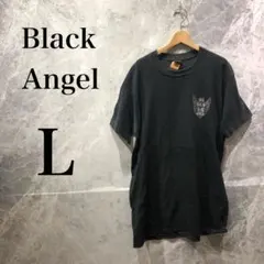 【美品】Black Angel L Tシャツ ブラック 黒 アメリカ古着