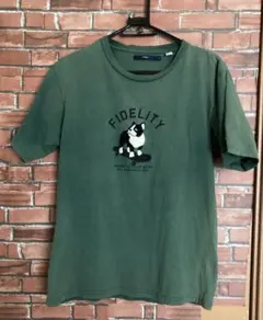 値下げ　チャオパニック Tシャツ M 緑 古着 Ciaopanic