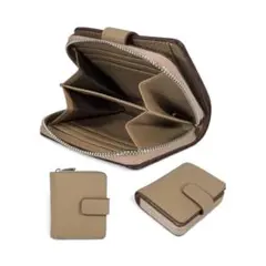 財布 レディース 2つ折り 人気 二つ折り財布 本革認定済 コンパクトさいふ