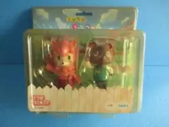 任天堂◎とびだせどうぶつの森◎リサたぬきちソフビフィギュア◎未開封2012年製