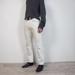 DIESEL BLACK GOLD ホワイトデニムパンツ ボタンフライ/EZ11のサムネイル