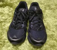 ASICS GEL-KINETIC FLUENT 24センチ 黒 スニーカー - メルカリ