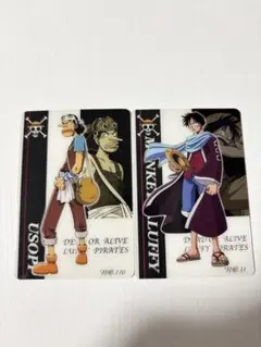 ONE PIECE 海賊王グミ カード ウソップ チョッパー 3枚セット