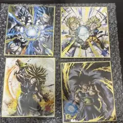 ドラゴンボール 色紙ART 4枚セット