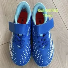 【新品未使用】KIDS adidas Predator 青 スパイク　18cm