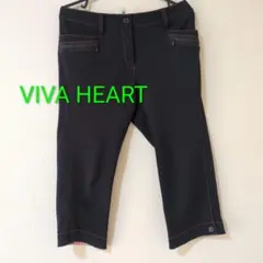 未使用　VIVA HEART　ゴルフ　レディース サイズ42 　七分丈のサムネイル
