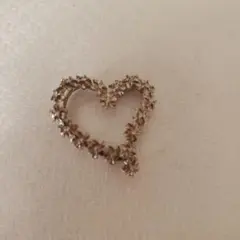 ハート型 プルメリアシルバー925