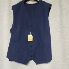 Papas ベスト ネイビー　未使用のサムネイル