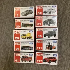 トミカ 6台セット まとめ売り シュリンク付き 300円スタート‼️ - メルカリ