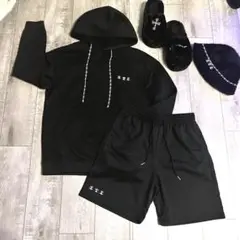 メンズ　セットアップ　チェーン　ape guapi amiri thug god