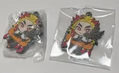 鬼滅の刃　キャラばんちょうこう　ラバーマスコット 煉獄杏寿郎　鎹鴉 2個