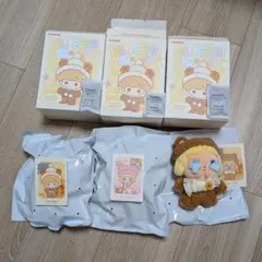 【POPMART】fluffy & cozy ぬいぐるみペンダント 3つセット