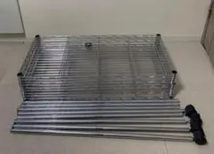 スチールラック メタルラック 業務　3段　名古屋市内引き取り希望 スチールラック バスケット型 メタルラック 業務 3段 名古屋市内
