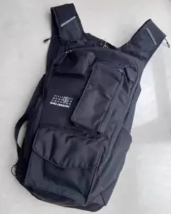 MM6 x Salomon Numericブラックナイロンリュック