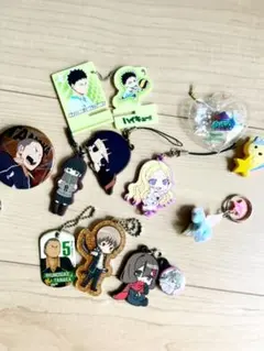 おそ松さん　チョロ松　18点　缶バッジ　ハイキュー キーホルダー