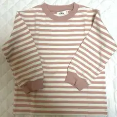 ペアマノン　長袖ボーダーTシャツ