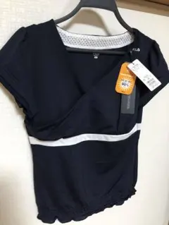【新品未使用/メルカリ便】FILA 半袖 Tシャツ Lサイズ ネイビーのサムネイル