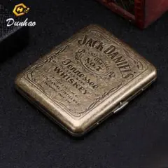 たばこケース　シガレットケース　20本　ヴィンテージ風　JackDaniel's