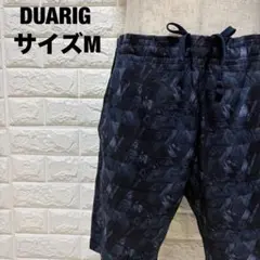 DUARIG ネイビー 総柄 ショートパンツ スポーツ ウエストゴム【2099】のサムネイル