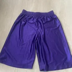 バスケット紫 ハーフパンツ