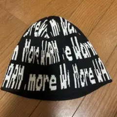 more warm ビーニー　韓国系　値下げ可能