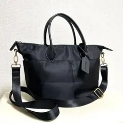 MONO COMME CA（モノコムサ）2WAY ショルダーバッグ ハンドバッグ