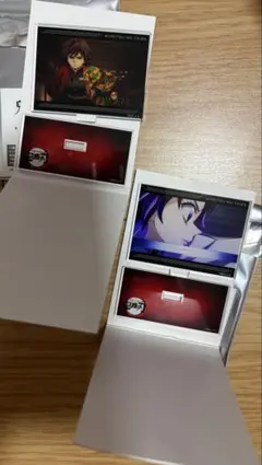 鬼滅の刃 無限城編第一章トレーディングミニプレートスタンド 冨岡義勇 胡蝶しのぶ