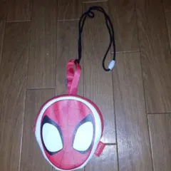 スパイダーマン ポーチ ストラップ付き