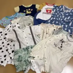 ロンパース　パンツ　Tシャツ60〜70cm 10枚セット