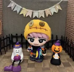 【完成品・現品販売】すのチル ハロウィンシャツコーデ＆帽子セット