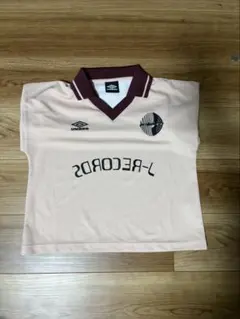 し*る様 最終値下げUmbro J-RECORDS ポロシャツ ベージュ　グロー