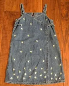 デニム ジャンパースカート 6x